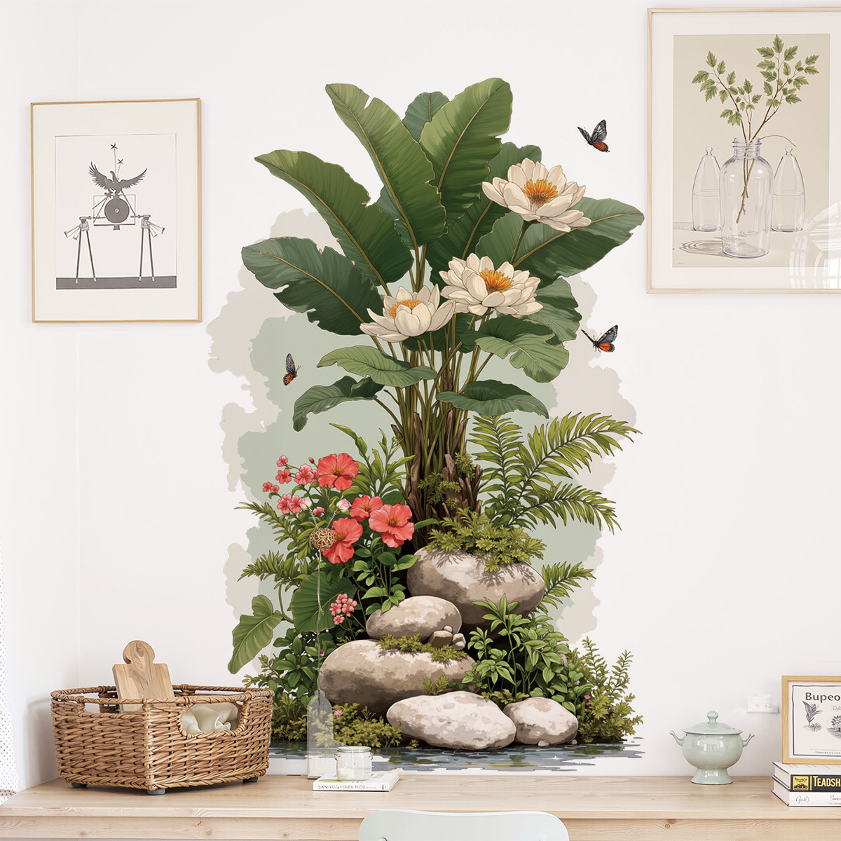 Large Size Green Plant Wall De - Sustainable Living Eco Friendly recensione e prezzo