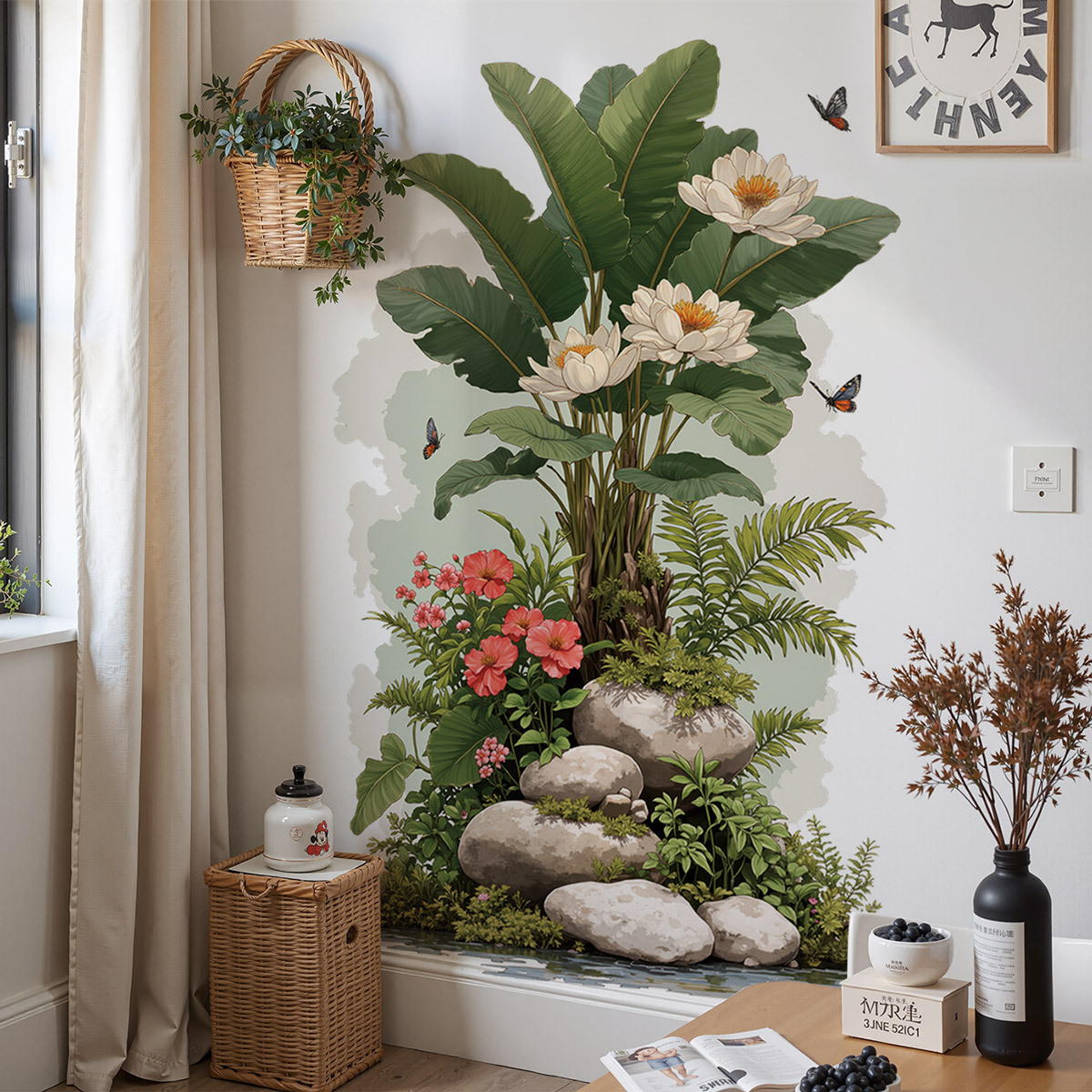 Large Size Green Plant Wall De - Sustainable Living Eco Friendly recensione e prezzo