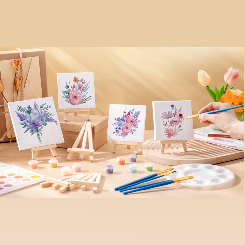 30Pcs Mini Wooden Easel Stands - Sustainable Living Eco Friendly recensione e prezzo