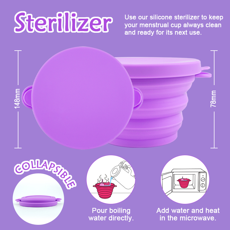 Silicone Menstrual Cup Sterali - Menstrual Cup Silicone recensione e prezzo