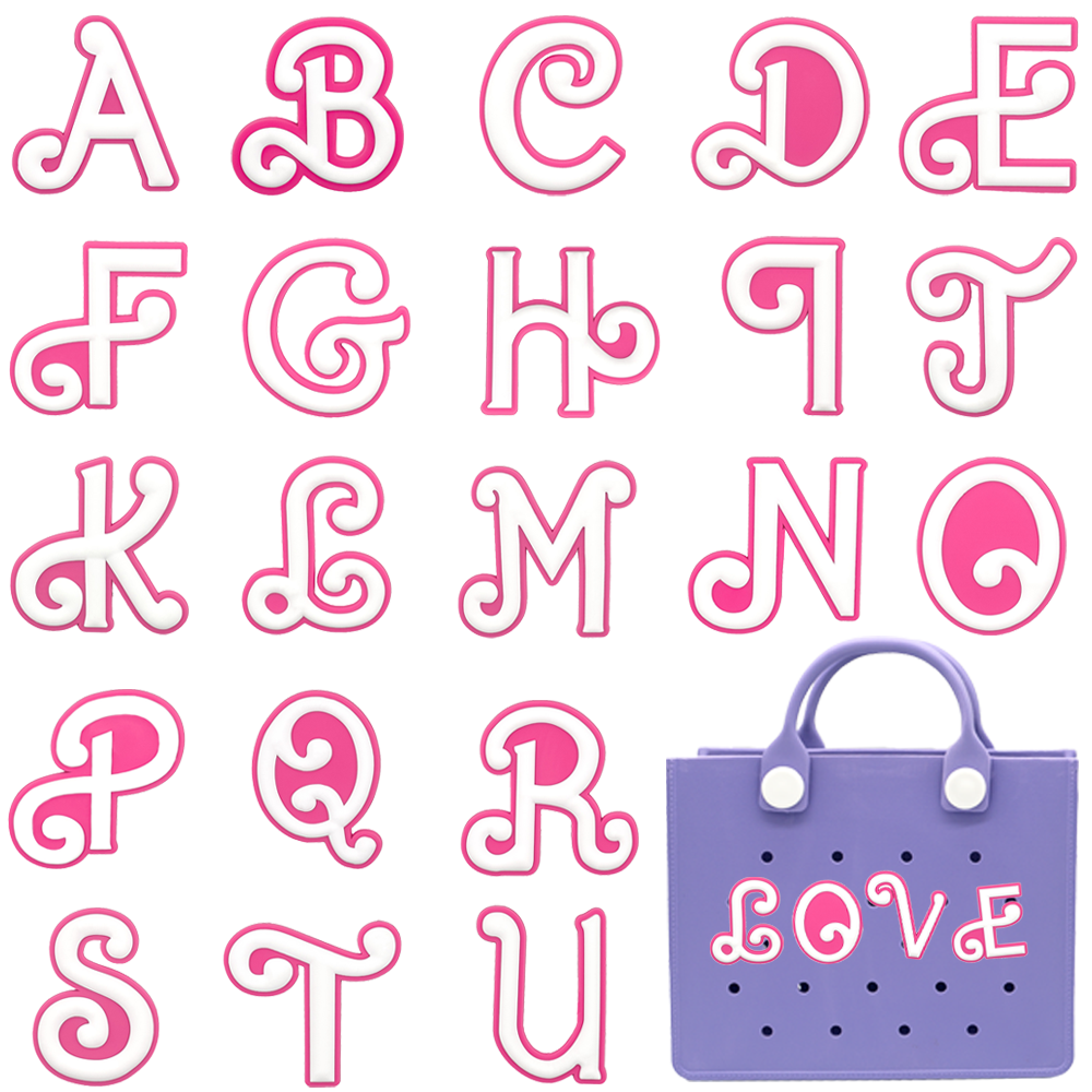1PCS Pink Letter HandBag Charm - Sustainable Living Eco Friendly recensione e prezzo