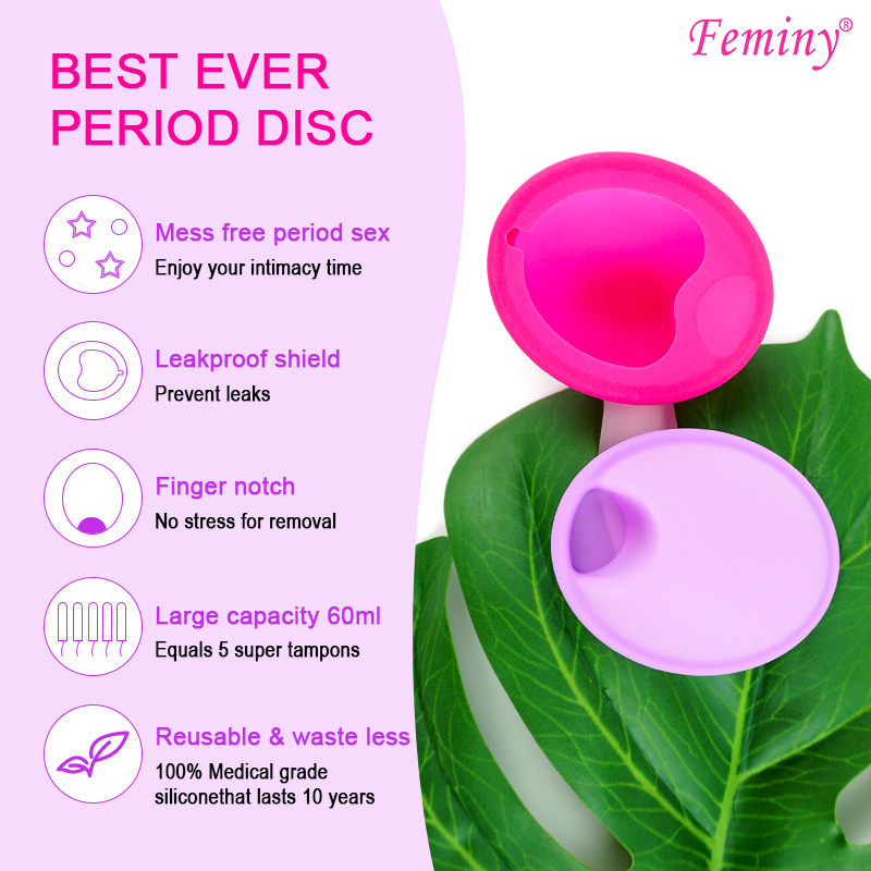 Feminy Reusable Menstrual Disc - Menstrual Cup Silicone recensione e prezzo