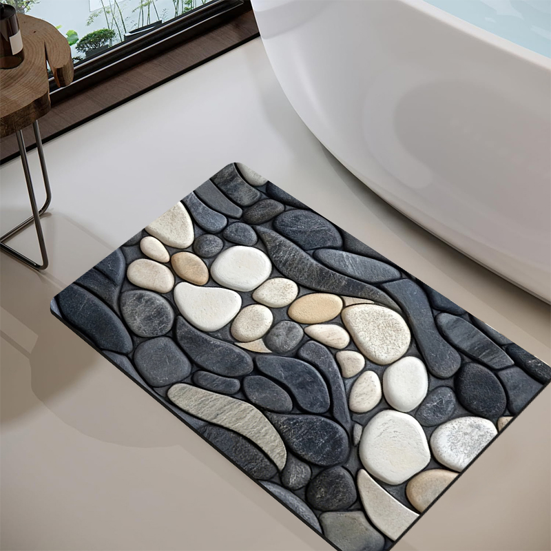 Pebble Pattern Diatomite Rug F - Sustainable Living Eco Friendly recensione e prezzo