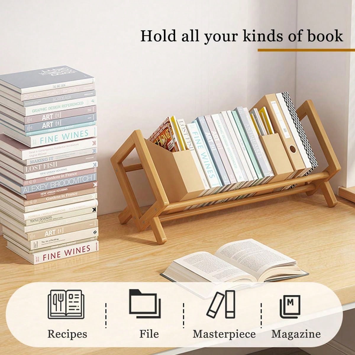 Desktop Bookshelf Home Living  - Sustainable Living Eco Friendly recensione e prezzo