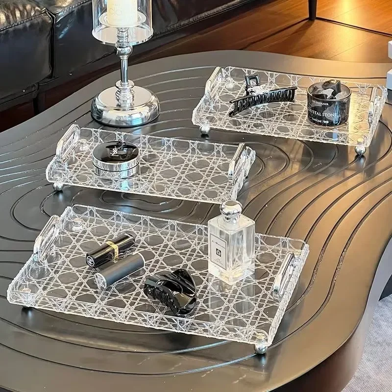 Acrylic Rectangular Tray Makeu - Sustainable Living Eco Friendly recensione e prezzo