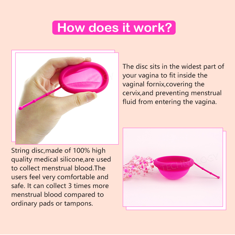 Female Menstrual Disc With Cor - Menstrual Cup Silicone recensione e prezzo