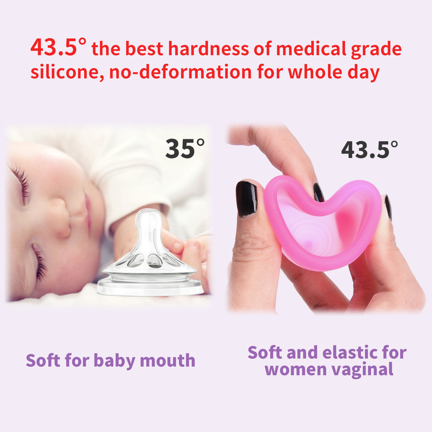 2pcs Medical Grade Silicone Me - Menstrual Cup Silicone recensione e prezzo
