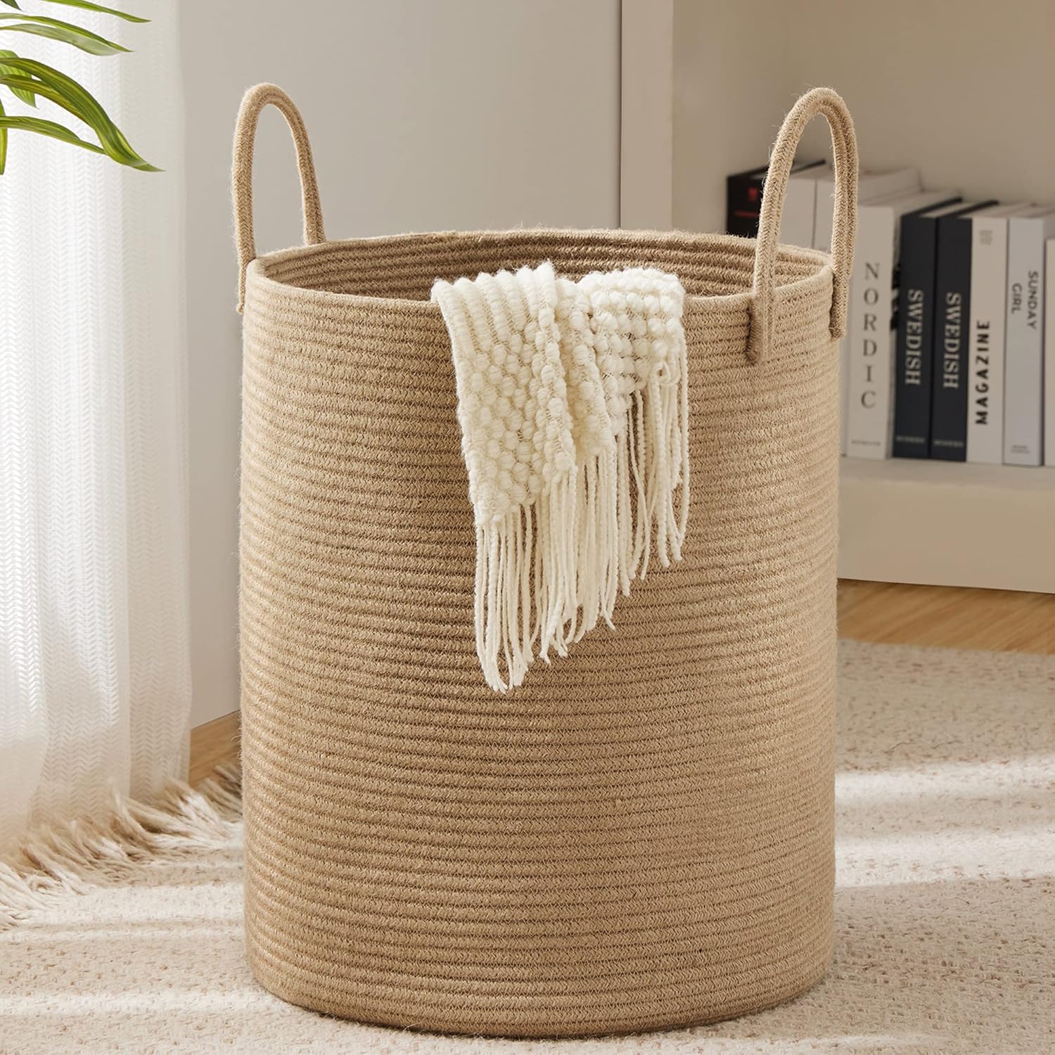 Large Storage Basket Tall Wove - Sustainable Living Eco Friendly recensione e prezzo