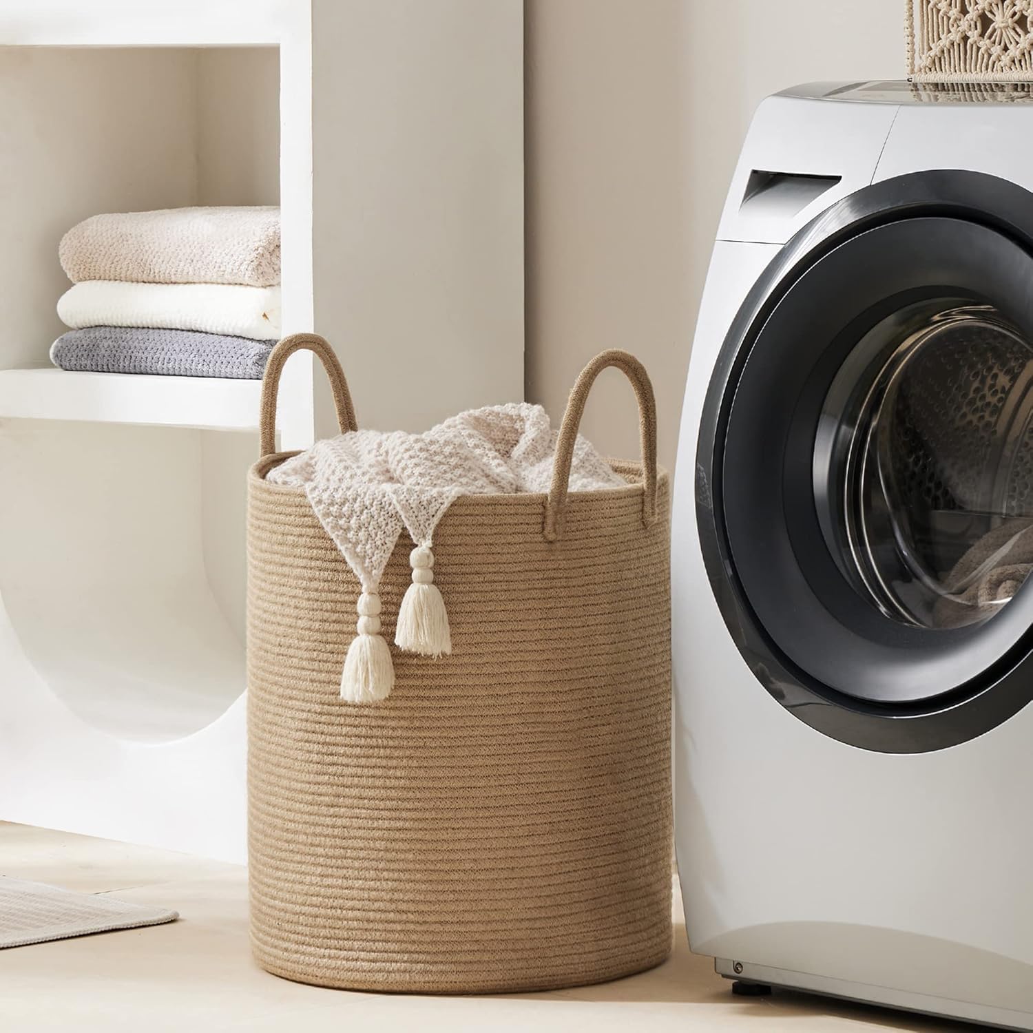Large Storage Basket Tall Wove - Sustainable Living Eco Friendly recensione e prezzo