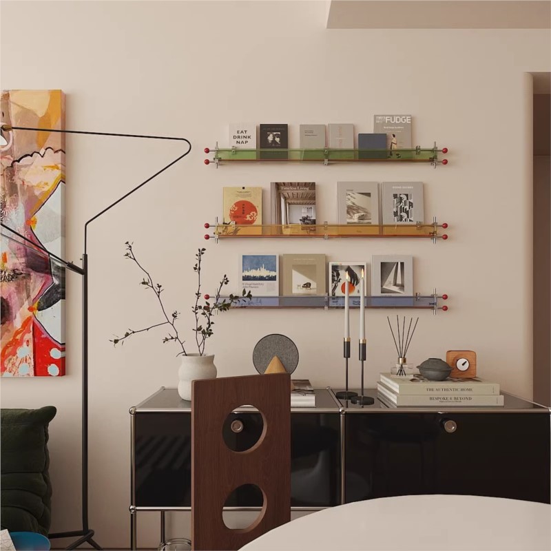 Wall Mounted Display Rack Book - Sustainable Living Eco Friendly recensione e prezzo
