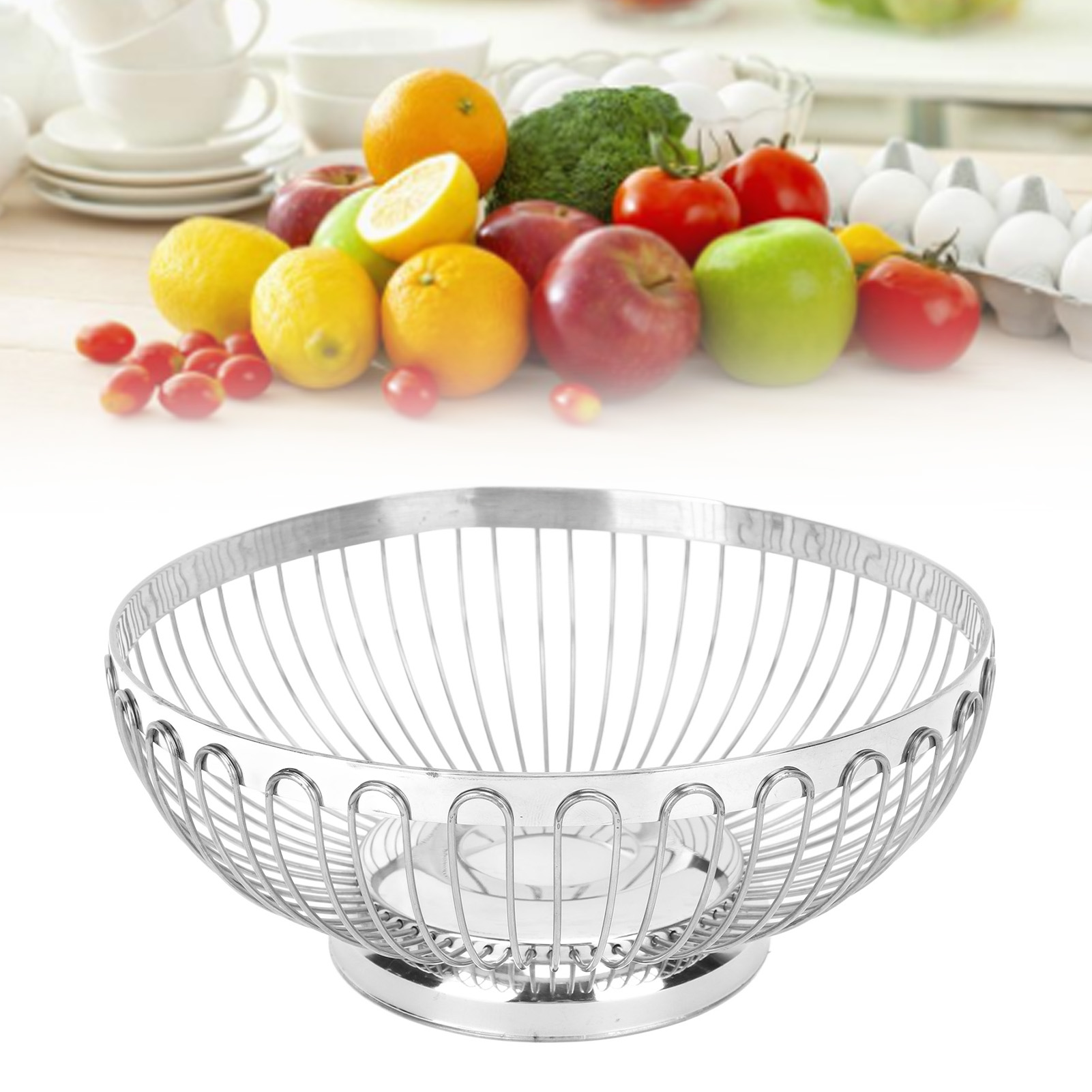 ZK20 Stainless Steel Fruit Bas - Sustainable Living Eco Friendly recensione e prezzo